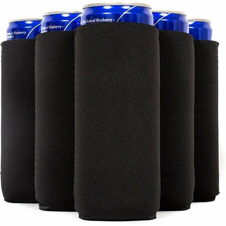 PERRO CHINO Plain Black Slim Coozie PE3288392